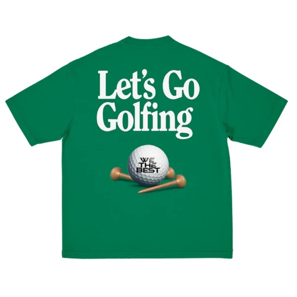 We The Best Green Let's Go Golfing T-Shirt Size 2XL
